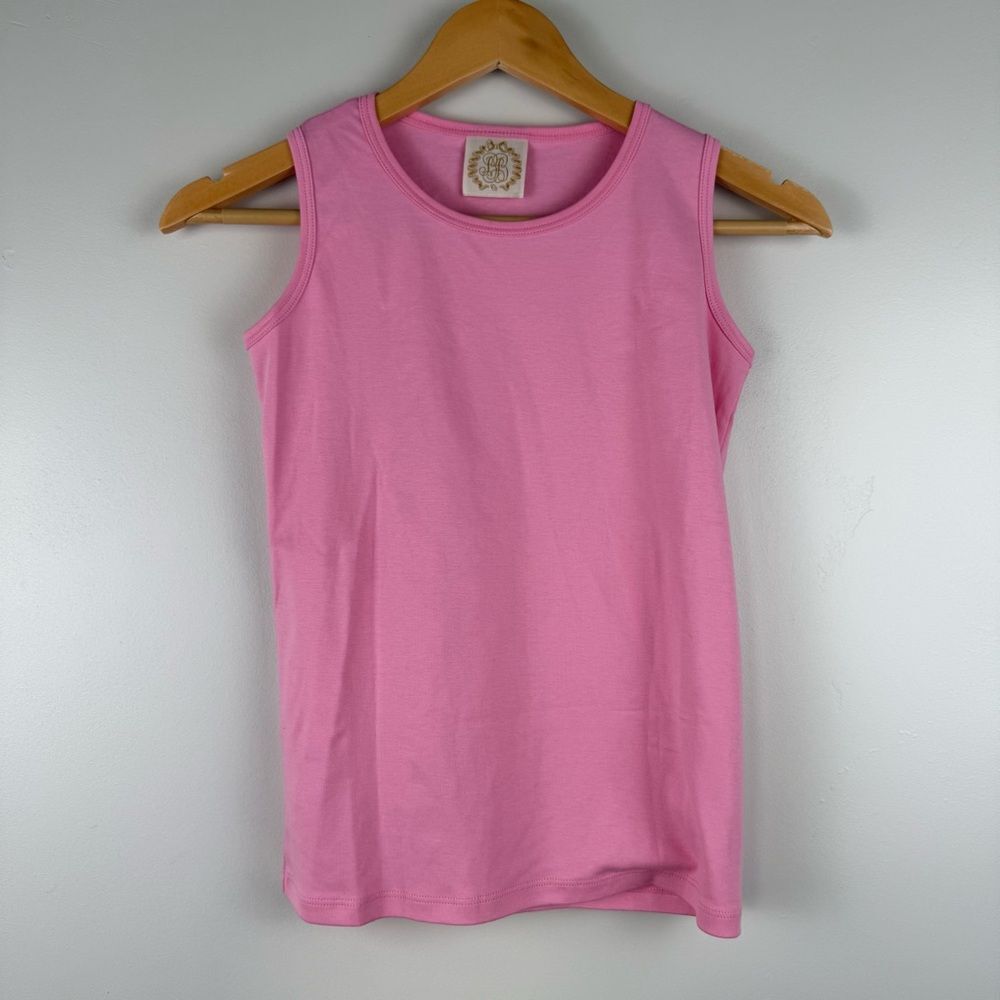 The Beaufort Bonnet Company Tay Tay Tank Girls Size 10 Hamptons Pink